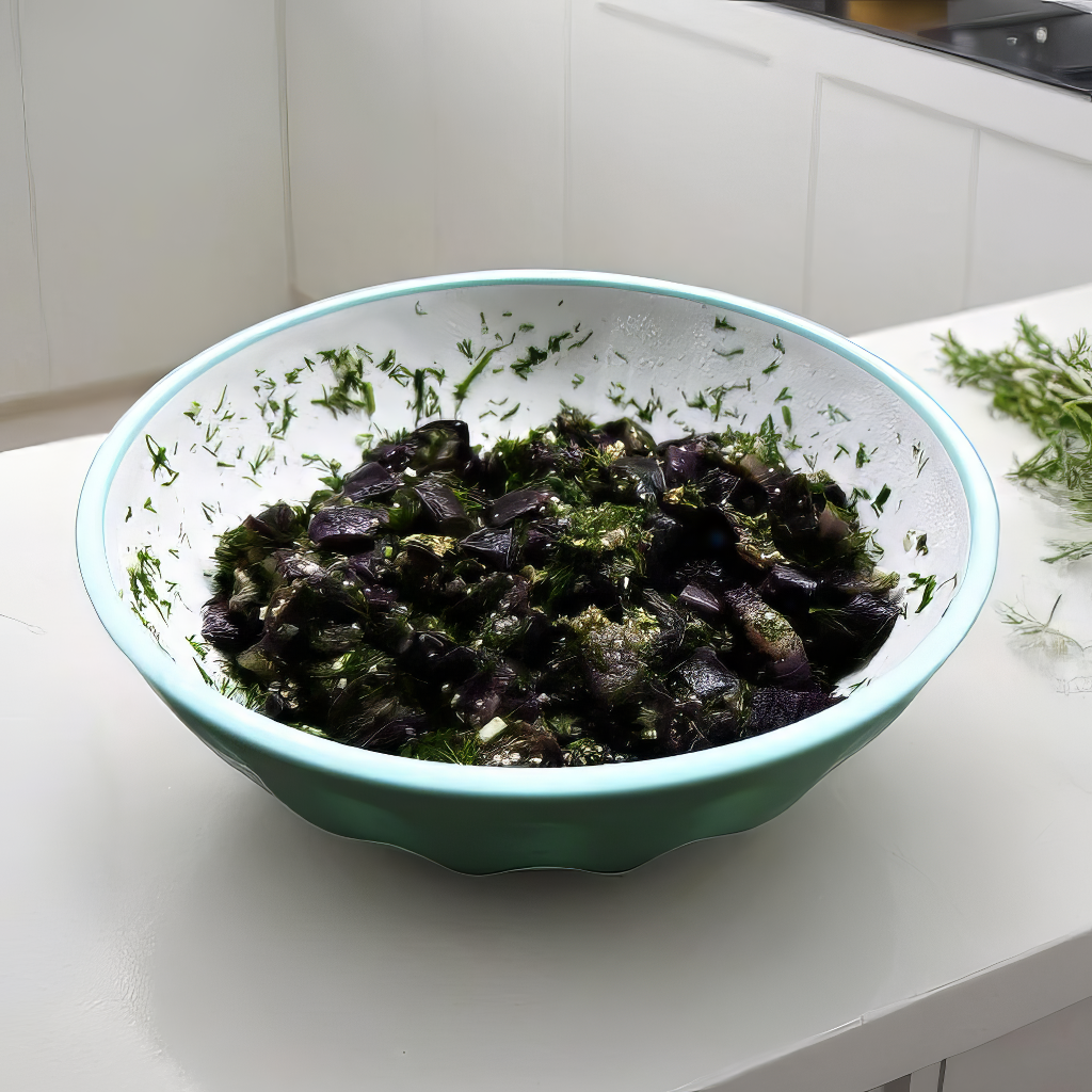 Закуска из баклажанов